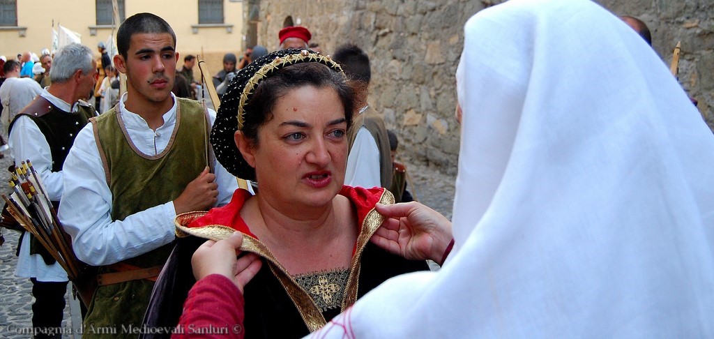 Sanluri - Processione San Lorenzo 2014