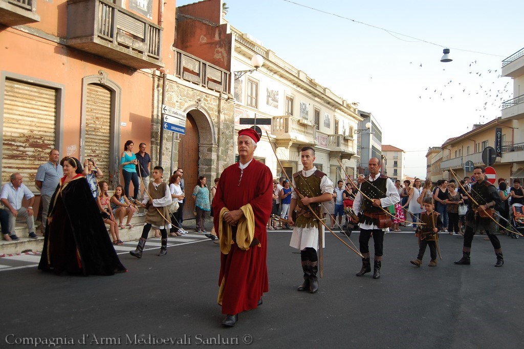 Sanluri - Processione San Lorenzo 2014