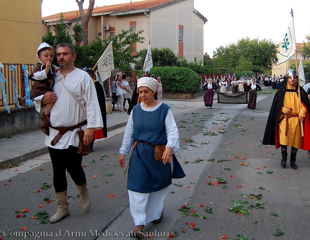 Sanluri - Processione San Lorenzo 2014