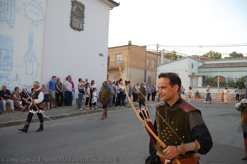 Sanluri - Processione San Lorenzo 2014